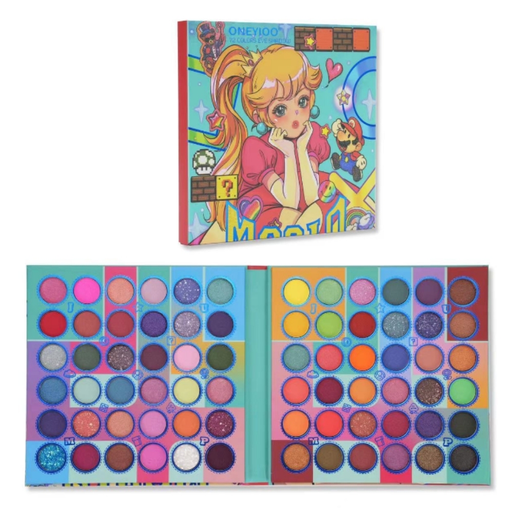 Mario inspired Eyeshadow Palette